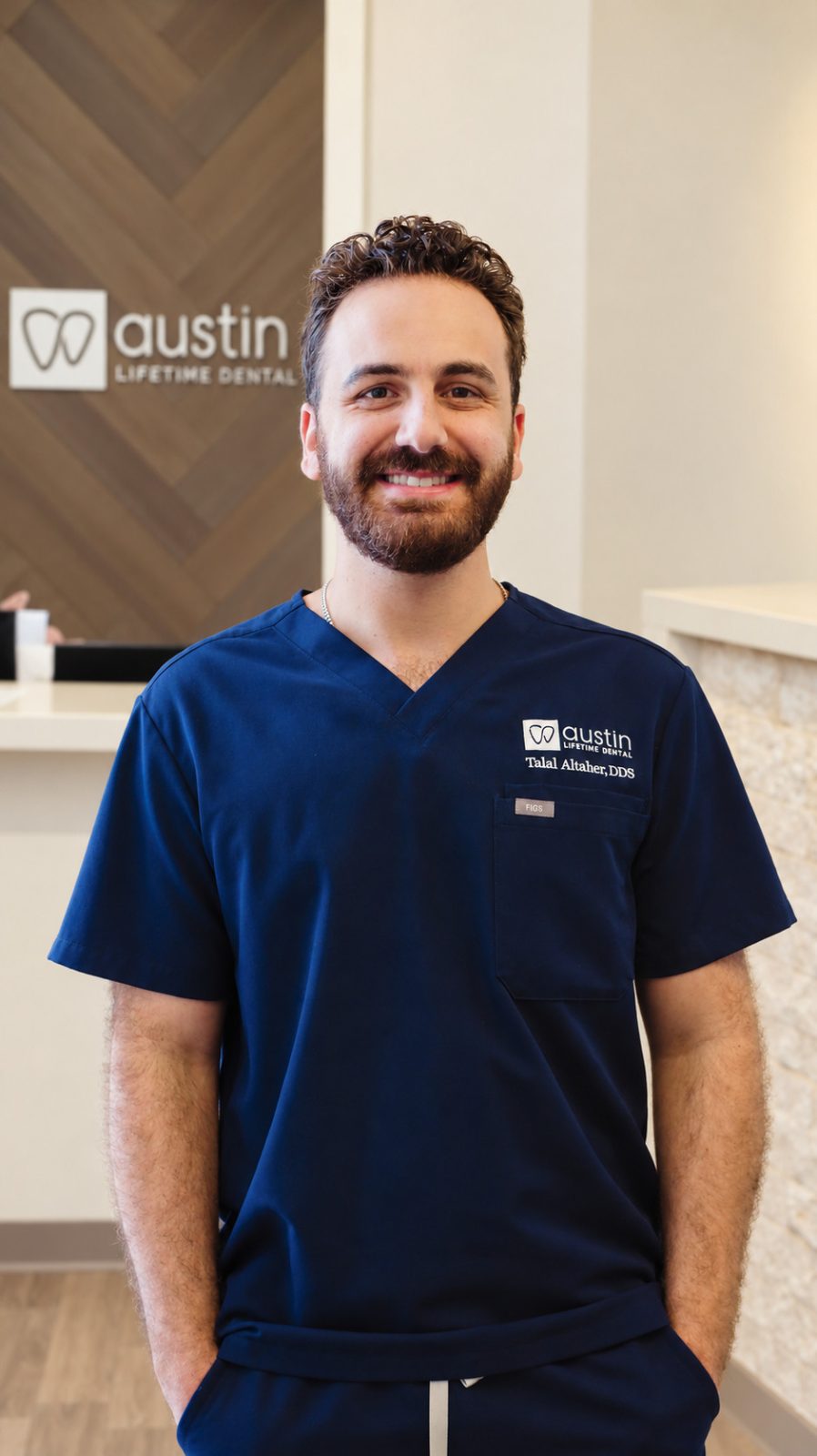 Dr Talal Altaher Dentist at Austin Lifetime Dental